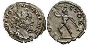 1 Antoninien Empire des Gaules (260-274) Argent Postume (260-268)