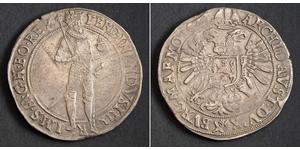 1 Thaler Bohemia Silver Ferdinand II, Holy Roman Emperor  (1578 -1637)