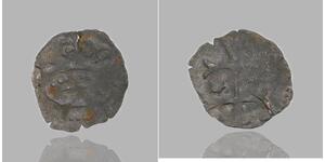 MEDIEVAL HUNGARY. Sigismund von Luxemberg, 1387-1437. Billon Quarting