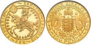 100 Pengo Hungary (1989 - ) Gold 