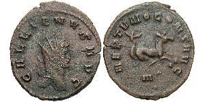 1 Antoniniano Imperio romano (27BC-395) Bronce Galieno (218-268)