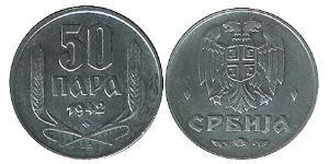 50 Para Serbia Zinc 