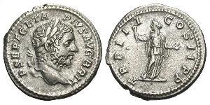 1 Denarius 羅馬帝國 銀 塞普提米乌斯·盖塔
