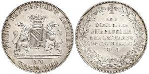 1 Thaler Freie Hansestadt Bremen Silber 