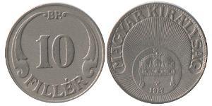 10 Filler Hongrie (1989 - ) Cuivre/Nickel 