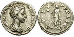1 Denier Empire romain (27BC-395) Argent Commode (161-192)