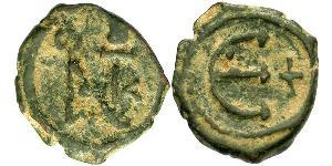  Pentanummium Byzantinisches Reich (330-1453) Bronze Justin II (520-578)