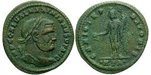 1 Follis Römische Kaiserzeit (27BC-395) Bronze Galerius Maximianus (260-311)