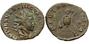 1 Antoniniano Impero delle Gallie (260-274) Bronzo Tetrico  II (?-?)