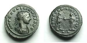 
          
           
             
              AURELIAN AE ANT 
           
           
             
              Description: 
              
              Date: C, 274 AD 
               ...