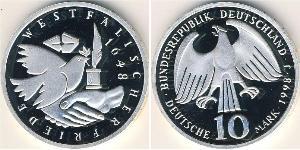 10 Mark Germany Silver 