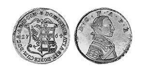 1 Ducat Anhalt-Zerbst  (1544 - 1796) Or Frederick Augustus, Prince of Anhalt-Zerbst (1734 – 1793)