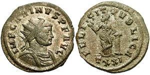  Antoninianus Roman Empire (27BC-395) Bronze Carinus (257-285)