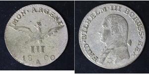 PRUSSIA 3 Groscher 1800 A - Silver - Friedrich Wilhelm III. - 3770