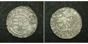 
 
  
 

 
 1444, Kingdom of Hungary, Wladyslaw I (of Poland). Silver Denar Coin. R! 
  
  Mint Year: 1444 Condition: F-VF  Denomination: Denar Reference: Huszar 609.  Diameter: 17mm Material: S ...