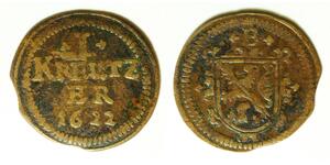 BAMBERG (German State) 2 Kreuzer 1622 B - Copper - 840