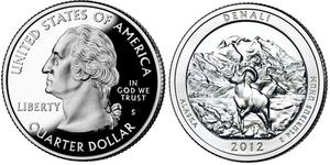 25 Cent / 1/4 Dollar États-Unis d