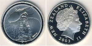 1 Dollar Neuseeland Silber 