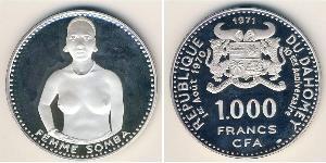 100 Franc France Silver 