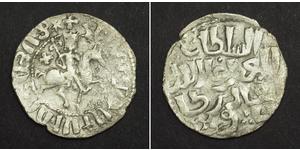  
  1219, Armenian Cilicia/Seljuqs of Rum, Hetoum I/Kaykhusraw II. Silver Tram. RR!  Denomination: Tram  Reference: Album 1214.  Mint Date: 1219-1236 AD  Condition: Pitted by corrosion, otherwise ...