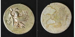 CAMBODIA 2 Pe ND(1847-60) - Silver - Norodom I. - 660