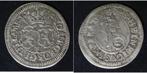 BAMBERG (German State) 2 Kreuzer 1627 F - Silver - 806