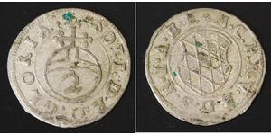 BAVARIA (German State) 2 Kreuzer ND(1623-37) - Silver - Maximilian I. - 2202