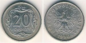 20 Grosh République populaire de Pologne (1952-1990) Cuivre/Nickel 