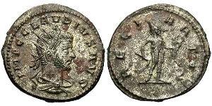 1 Antoninianus Roman Empire (27BC-395)  Claudius II  (213-270)