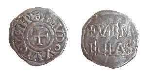 1 Dinar Fränkisches Reich (481-843) Silber Ludwig der Fromme (778-840)