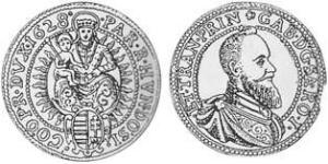 2 Ducat Principality of Transylvania (1571-1711) Oro Gabriel Bethlen, Príncipe de Transilvania (1580-1629)