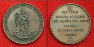  
 
    1820, France, Luis XVIII. Bronze 