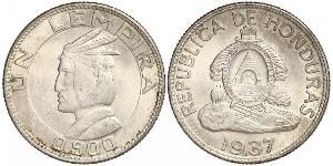 1 Lempira Honduras 銀 