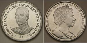 BRITISH VIRGIN ISLANDS 1 Dollar 2006 PM - King Edward VIII. - aUNC - 2462 *