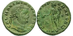 1 Follis Empire romain (27BC-395) Bronze Maximien Galère (260-311)