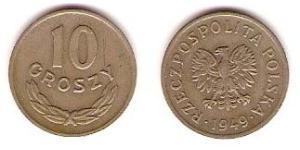 10 Grosh Polen Kupfer/Nickel 