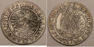 SILESIA LIEGNITZ BRIEG 3 Kreuzer 1659 - Silver - Christian - VF - 1171 *