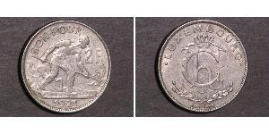 2 Franc Luxemburgo Plata 