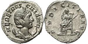 1 Antoninian Römische Kaiserzeit (27BC-395) Silber Herennia Etruscilla (249-251)