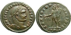 1 Follis Imperio romano (27BC-395) Bronce Galerio Maximiano (260-311)