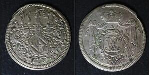 WURZBURG 6 Kreuzer 1728 - Silver - Christoph Franz - VF - 816