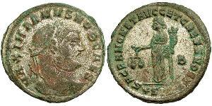 1 Follis Roman Empire (27BC-395) Bronze Galerius Maximianus (260-311)