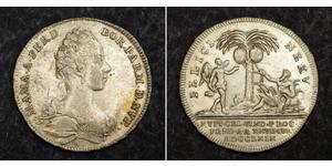  
  1769, Parma, Maria Amalia of Austra. Silver Wedding to Ferdinand of Parma Medal.  Mint Years: 1769 Reference: Mont. 1999, CNI 2.  Condition: Minor contact-marks and light wear, otherwise XF!  ...