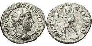  Antoninianus Roman Empire (27BC-395) Silver Gordian III (225-244)