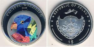 1 Dollar Palau Copper/Nickel 