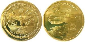 10 Dólar Islas Marshall Latón 