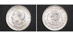 5 Peso Mexique Argent 