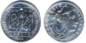 10 Euro Italy Silver 