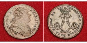  
 1786, Royal France, Louis XVI. Copper 