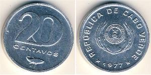 20 Centavo Republic of Cape Verde (1975 - ) Aluminium 